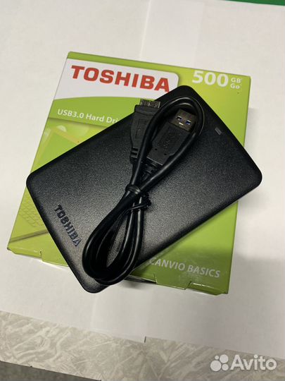 Внешний жесткий диск toshiba