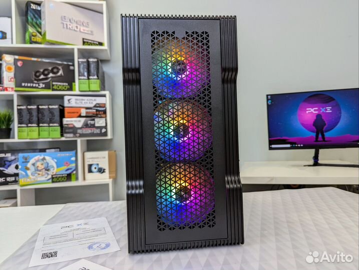 Игровой компьютер GTX 1660super, 12/24ядр, ssd512