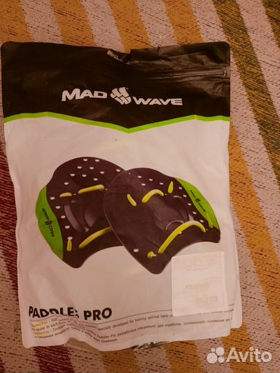 Лопатки для плавания mad wave