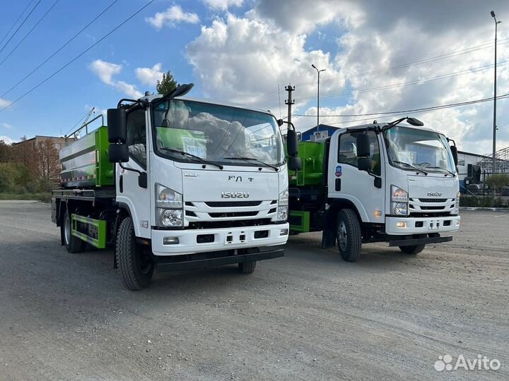 Комбинированный илосос isuzu ELF каналопромывка