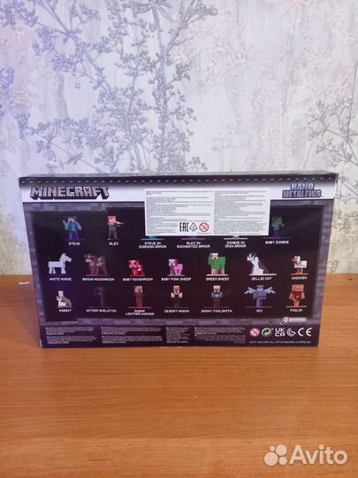 Новые фигурки Minecraft