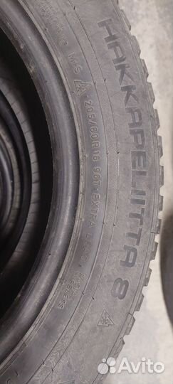 Колеса R16 на зимней резине Nokian Hakkapeliita 8