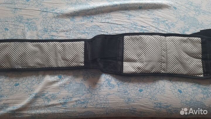 Турмалиновый пояс для спины с магнитоми