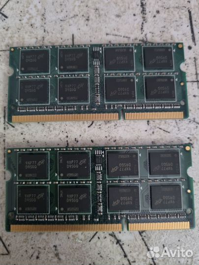Оперативная память so-dimm DDR3L 8 gb Crucial