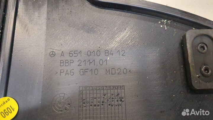 Накладка на двс Mercedes GLE W166, 2017