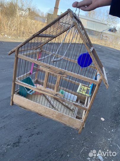 Клетка для попугая бу