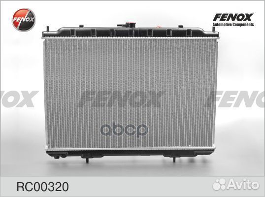 Радиатор охлажд. rc00320 fenox