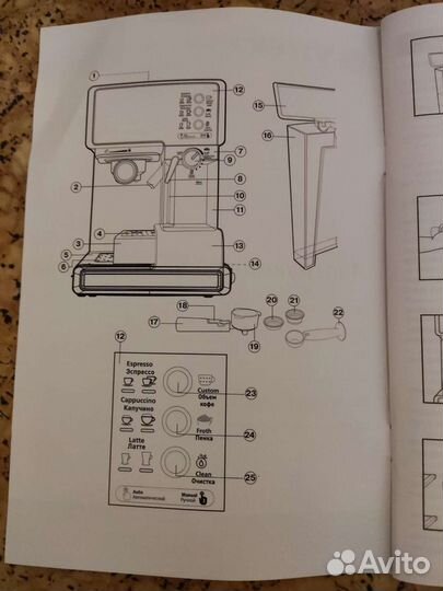 Кофеварка рожковая vitek