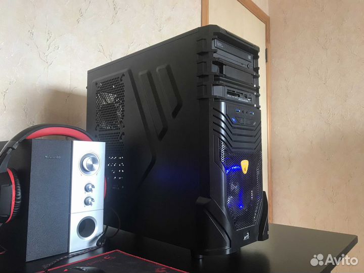 Игровой компьютер Intel Core i7-2600 R7 370 4GB