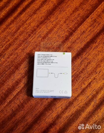 Кабель Type-C на Type-C Apple 1 метр оригинал