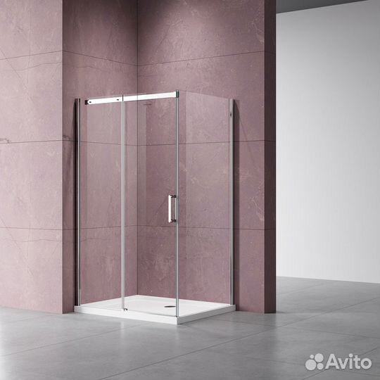 Душ. уголок Vincea 120x90 Хром Стекло vsr-4d9012cl