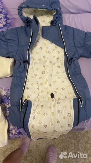 Зимний комбинезон Для мальчика