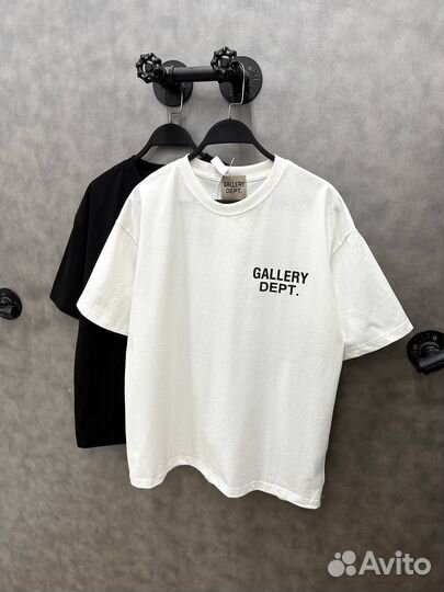 Футболка gallery dept белая