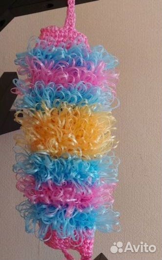 Мочалка ручной работы