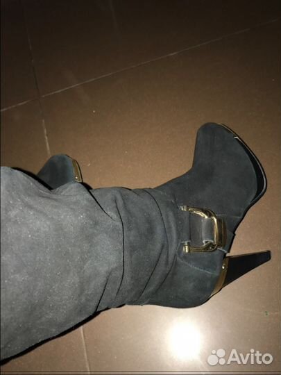 Зимние сапоги-трубы