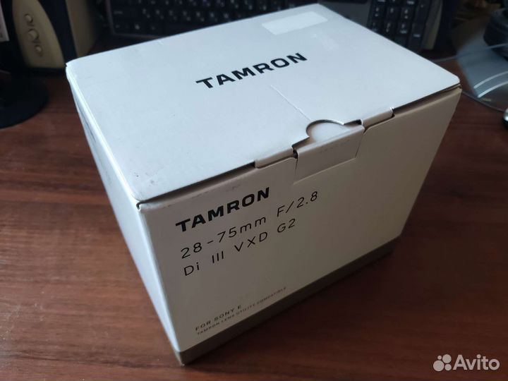 Tamron 28 75 f 2.8 g2 Sony E (новый)