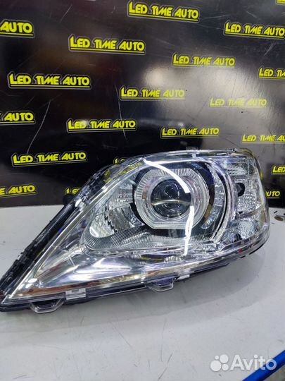 Фары на renault logan 1 BI LED