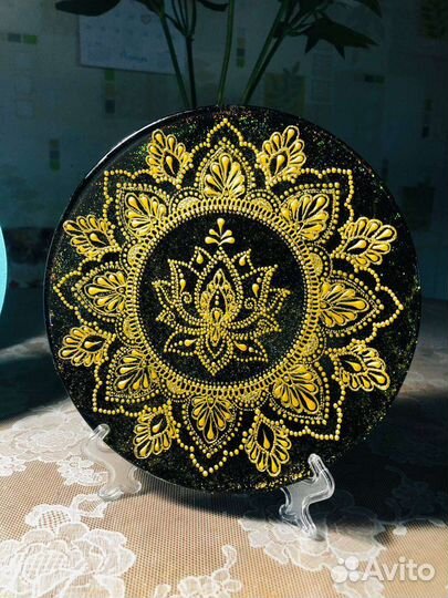 Декоративные тарелки роспись ручная работа