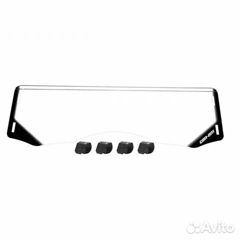 Лобовое стекло Can-Am Commander низкое 715001696