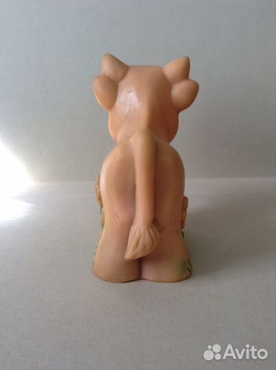 Резиновая игрушка СССР Корова
