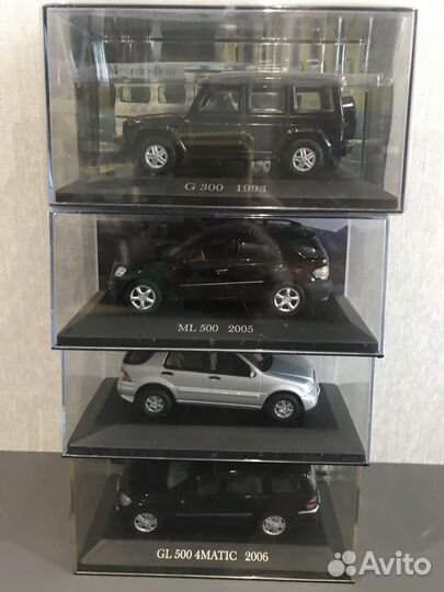 Модели Mercedes Мерседес в масштабе 1:43