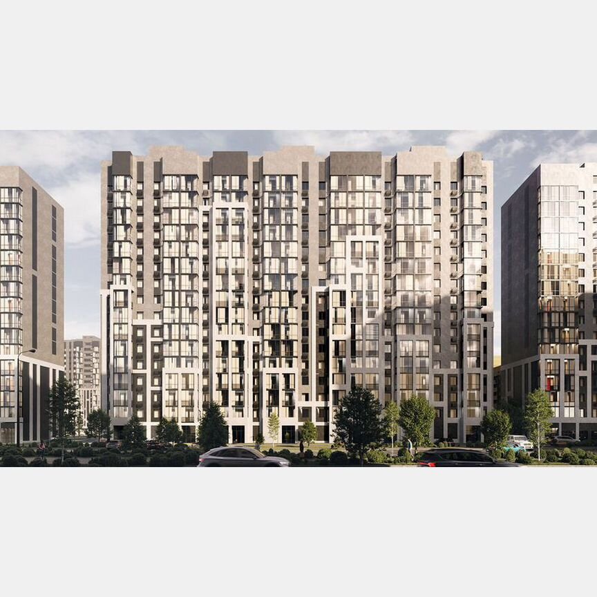 3-к. квартира, 76,7 м², 6/15 эт.