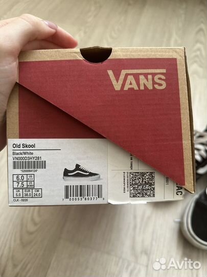 Кеды vans женские