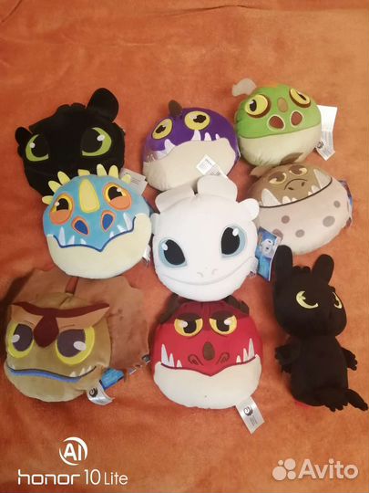 Мягкие игрушки Драконы коллекция