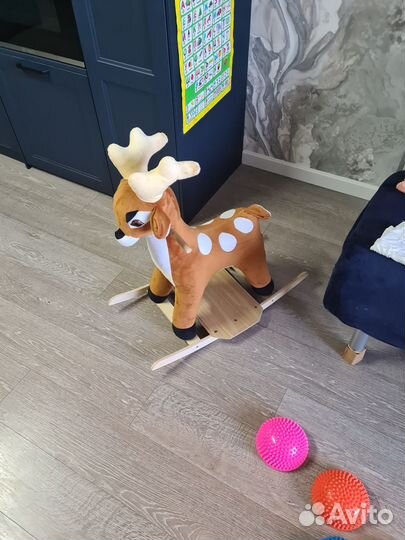 Детская качалка олень