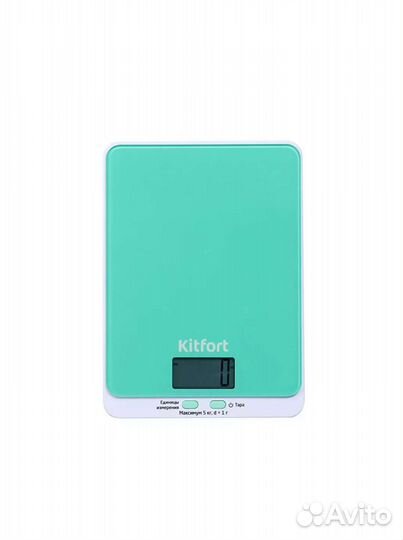 Кухонные весы Kitfort кт-803, зелёный и фиолетовый