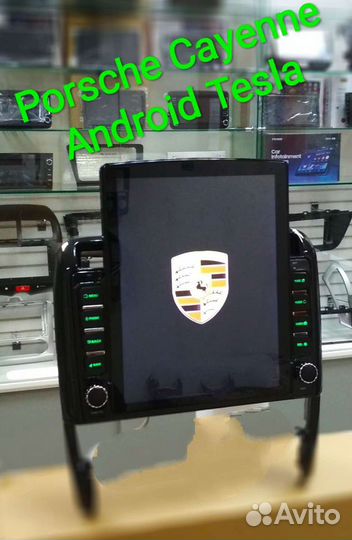 Porsche Cayenne 955-957 магнитола Android Tesla