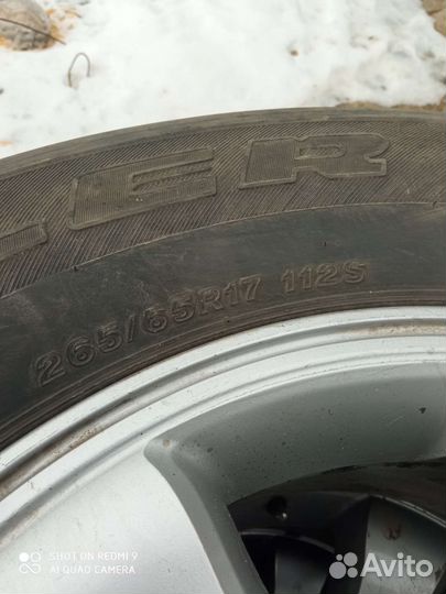 Bridgestone Dueler A/T 26.5/65 R17 и 265/65 R17 112S