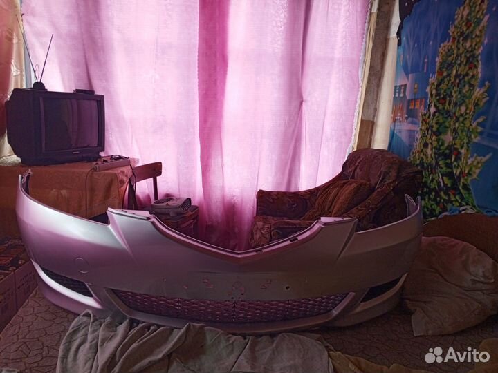 Передний бампер mazda 3