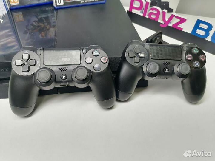 Sony PS4+2джоя, игры