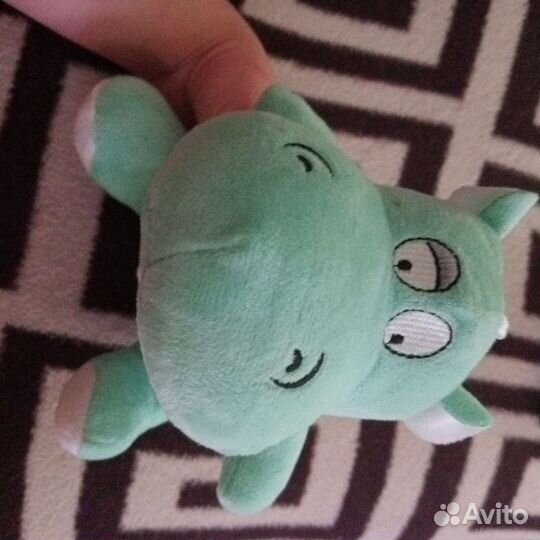 Мягкая игрушка бегемот