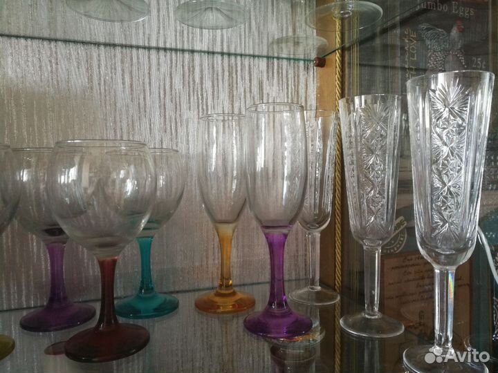 Рюмки, креманки