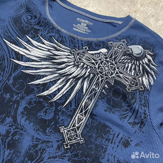 Лонгслив Affliction Type Xzavier Ed Hardy Gothic