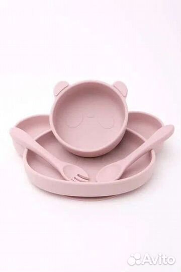 Детская силиконовая посуда малый оптом