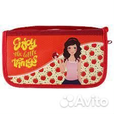 Пенал 2839 Девочка-яблоко