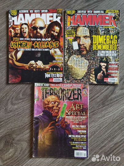 Британские журналы Metal Hammer, Terrorizer