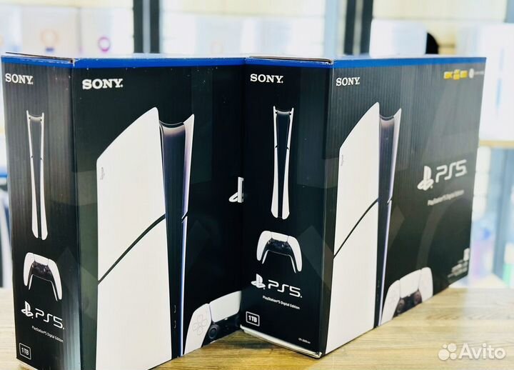 Sony Playstation 5 Slim + 1000 Игр + Гарантия год