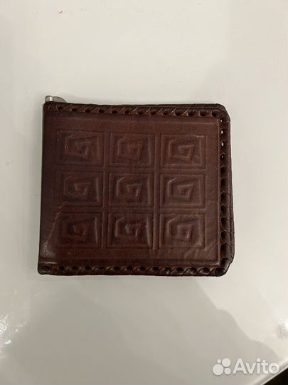 Зажим для денег, кожа