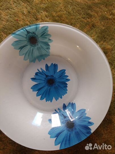 Тарелки суповые luminarc и дулево детские набором