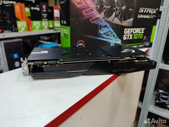 Видеокарта Asus GTX 1070 8GB strix
