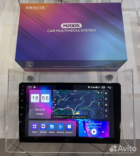 Андроид магнитола Mekede М200S 2/32+Qled, 8 ядер