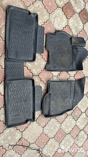 Авто коврики резиновые на Черри тигго 4