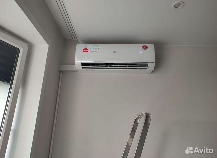 Сплит система с установкой