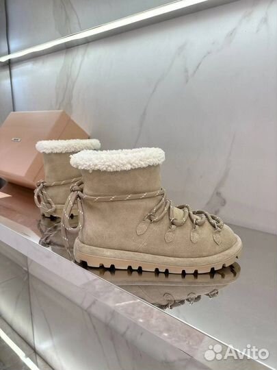 Полусапоги женские зимние Miu Miu