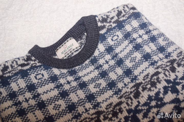 Винтажный свитер размер М-L