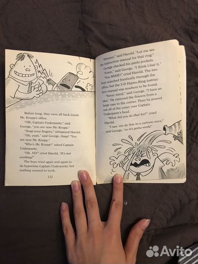 Книга-комикс на английском